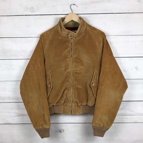 L.L. Bean Other - Vintage 1980s LL Bean Plaid Lined Corduroy Jacket